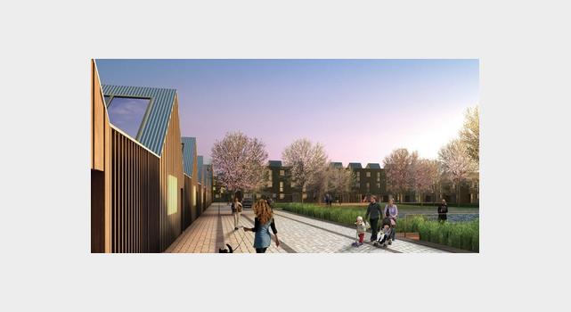 The Barking Riverside scheme in Essex, where the same 